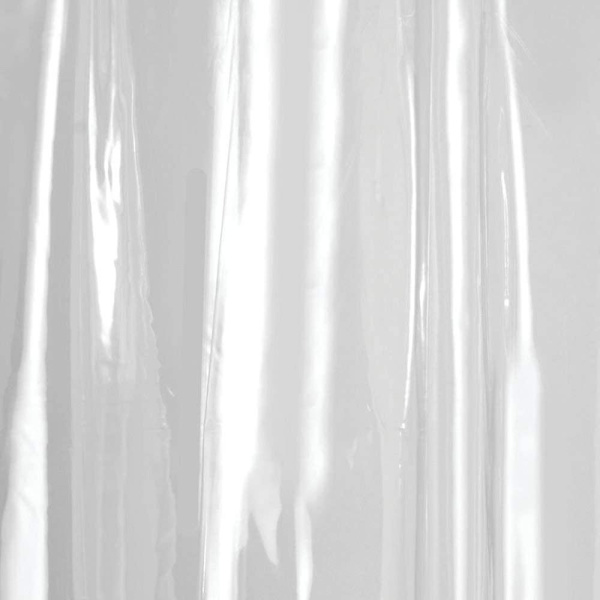 Kirkas suihkuverho, läpinäkyvä kylpyhuoneen vuori, valmistettu homeenkestävästä Pevasta, 180cm X 180 Cm([HK])