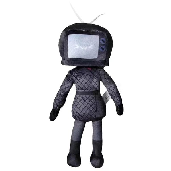 Speakerman Titans Tv Man Titans Cameraman Doll Plysjleke Titans Speaker Man Skibidi Toalett Kamera Mann Tv Kvinne Plysj Myk Leker [DB] A5 about 25cm