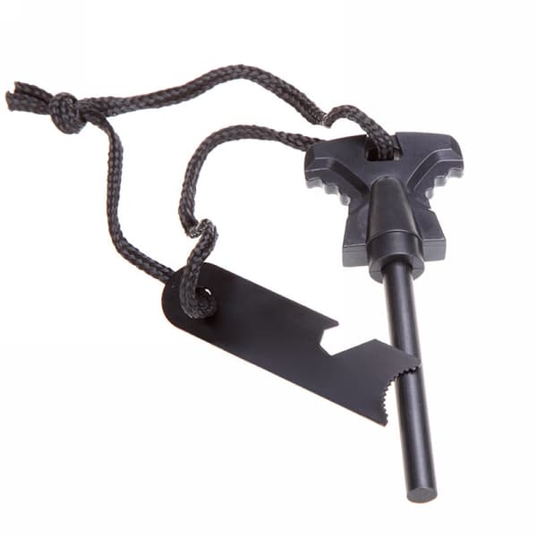 3-pak Tændstål lighter - Fire starter black