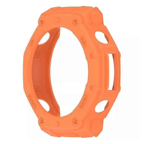 Skydd för Amazfit T-Rex 3, Repskyddande TPU Militärt Robust Skal orange