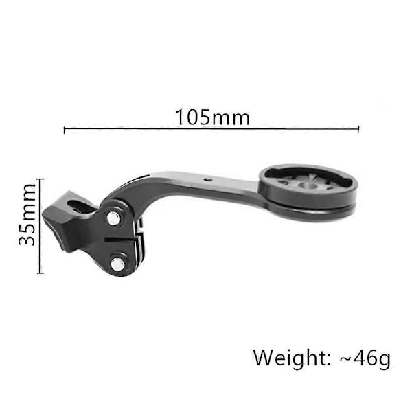 Cykelcomputerfäste och dubbelhuvudsbas för Madone Slr Slr6 Slr8 för Igps-mätare