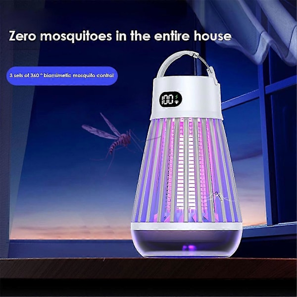 2024 Zappify 2.0 Zappify Zapper, USB-laddningsbar Bärbar Zapper Ny white
