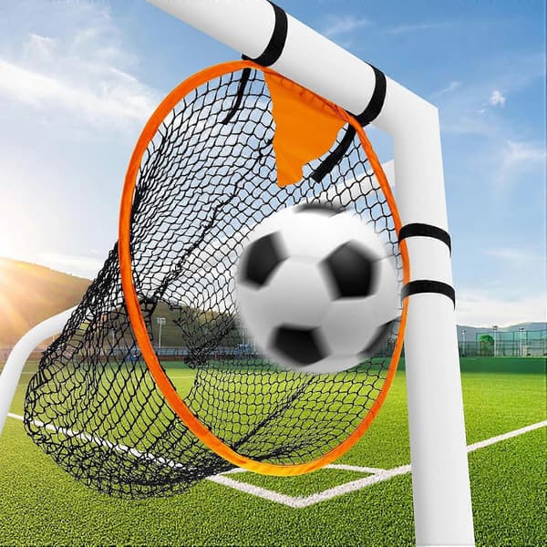 Top Bins Fodboldmål, 45 cm Diameter Fodboldmål til Måltræning