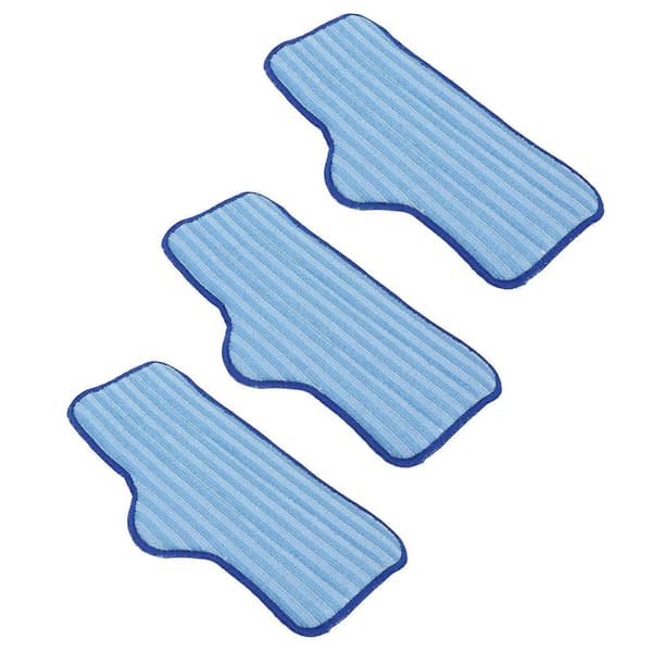 3-pack Mikrofibermoppdynor Ersättningsmoppar Rengöringsduk Tillbehör Passar för moppar [DB]