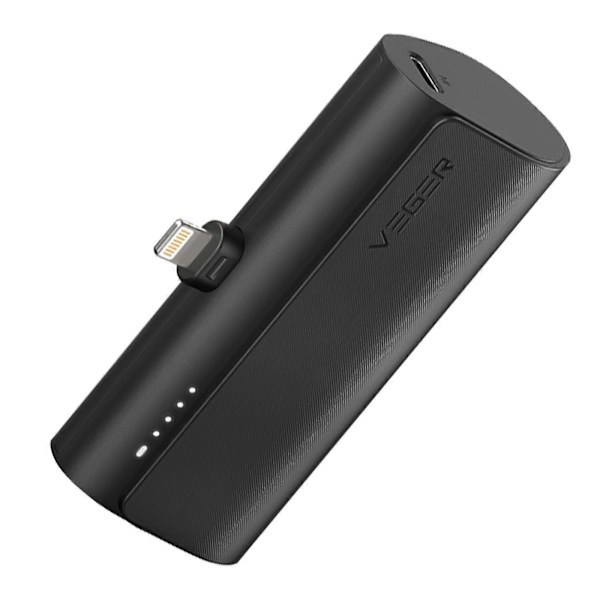 Mini Extern Laddare 5000mAh Connector Lightning Power Delivery 20W