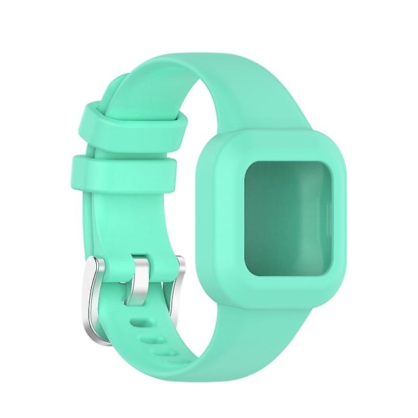 Armband i silikon, endelat, mjukt, kompatibel med Garmin Fit Jr3/vivofit Jr.3 Lake Blue