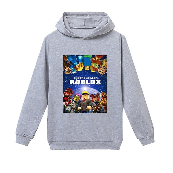 Forår Efterår Roblox Børnetøj Drenge Piger Grafisk T-shirt Teenagere Hoodies Hættetrøje Top Børnetøj 2-16 år 150 11-12Y as show6