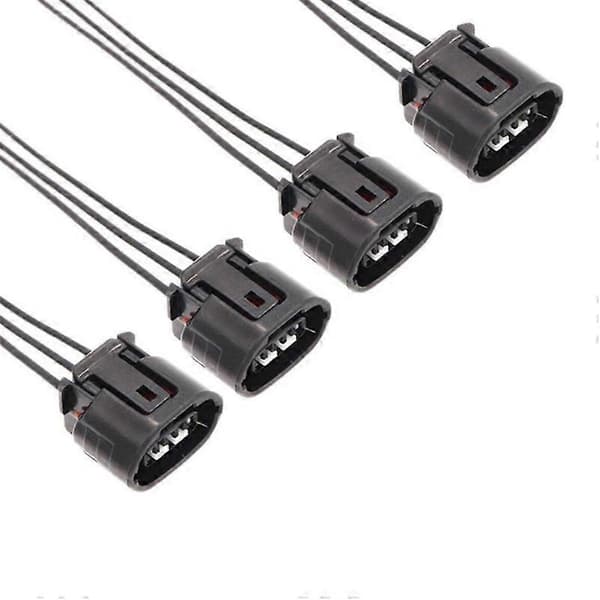 4 stk. tændspole-stik ledningsnet passer til Mitsubishi Outlander 3.0L Lancer 2.0L 2.4L [DB]