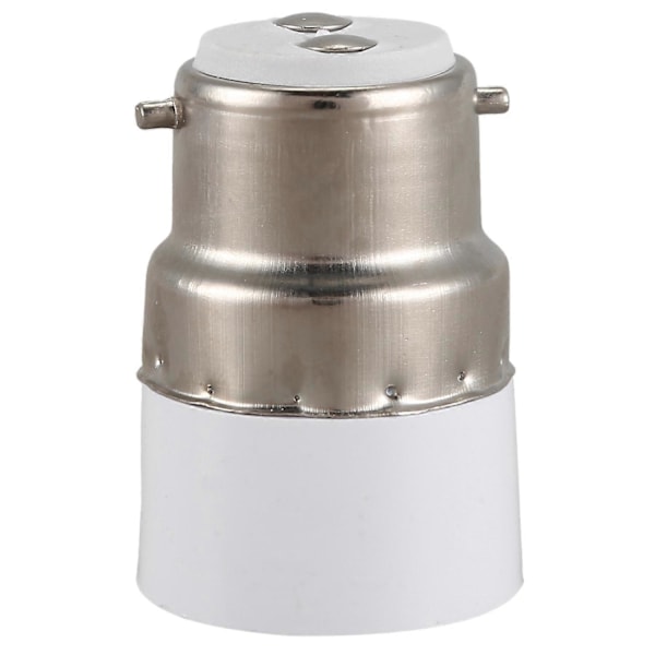 AC 220V B22 till E14 Sockelfäste för Glödlampa Adapterhållare 4st White