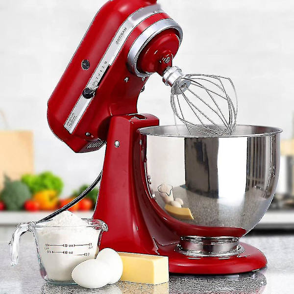 Rustfrit Stål Skål Til 4,5-5 Quart Hovedstativ Mixer, Til Mixer Skål, Opvaskemaskine Sikker -z