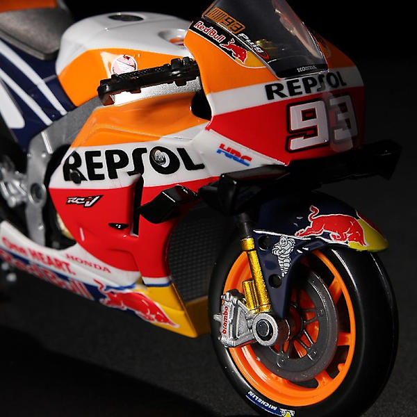 Maisto 1:18 2023gp Racing Repsol Honda Team Marc Marquez #93 #44 Pol Espargaro Alloy Motorcykel Model Samling Gave Legetøj Motogp  [DmS] No.44 2023