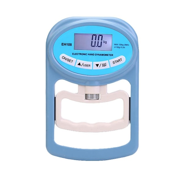 Kämmen 120 kg digitaalinen dynamometri Grip Strength Meter vangitsee automaattisesti elektronisen tarttumisvoiman