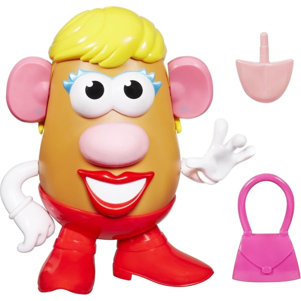 Lady Potato Head Classic legetøj, til børn fra 2 år og opefter, indeholder 12 dele og stykker til at skabe sjove ansigter  [DmS]