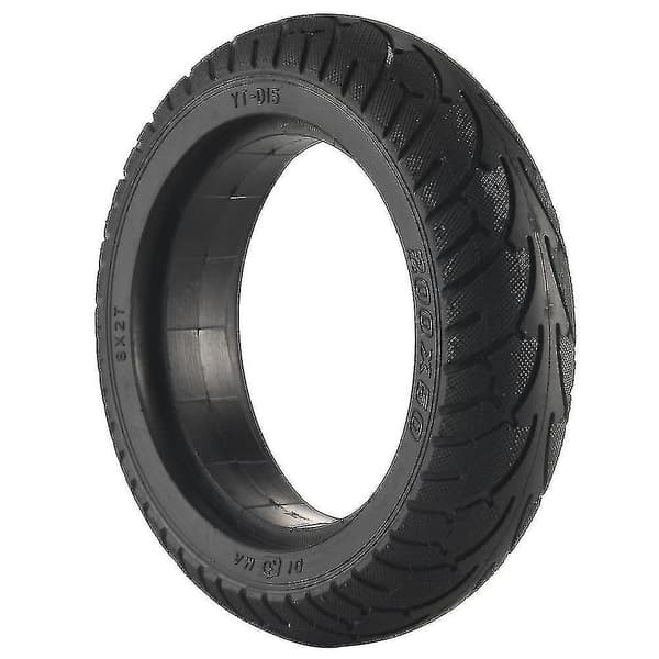 8 Tommers Scooterdekk 200x50 Solid Dekk Kompatibelt Speedway Ruima Mini 4 Pro [DB]
