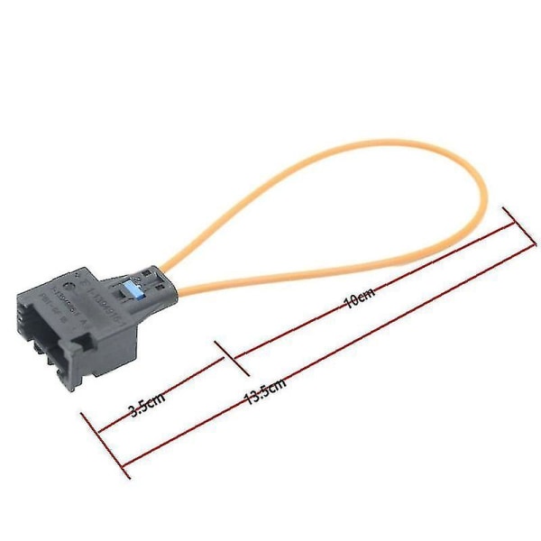 MOST Fiberoptisk Loop Bypass Hunn- og Hunnkontaktsett Adapter for BY