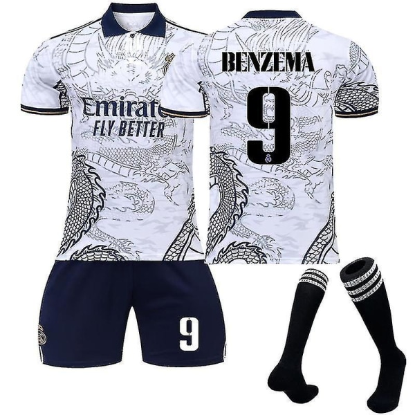 Benzema kotipaita, vieraspaita Benzema 9 2223 Dragon pattern M