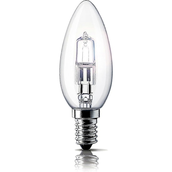 E14 28W Halogen Lyspærer, Liten Edison Skruepære (SES) 2700K Varmt Hvit Dimbar Pakke med 5