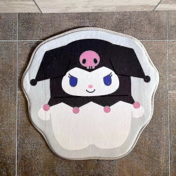 My Melody -matto Super Pehmeä Söpö Piirretty Kissanpentu Makuuhuoneen Matot Pehmeät Lasten Alueen Matot Kawaii Matto Kaksisivuinen Nukkapinta C