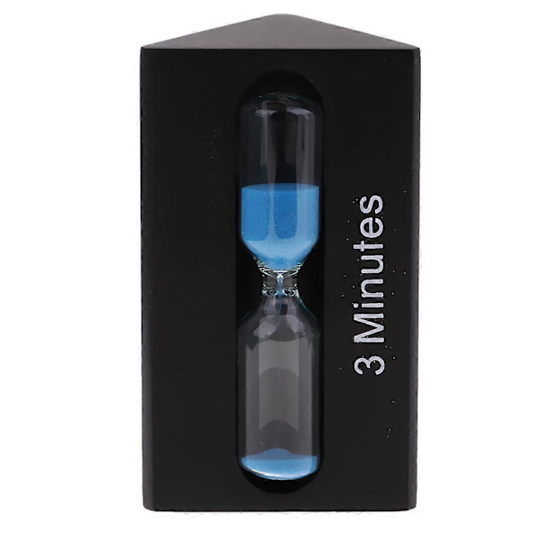 2x 3/5/7 Minutters Sandur Timer Køkken Timer Sort
