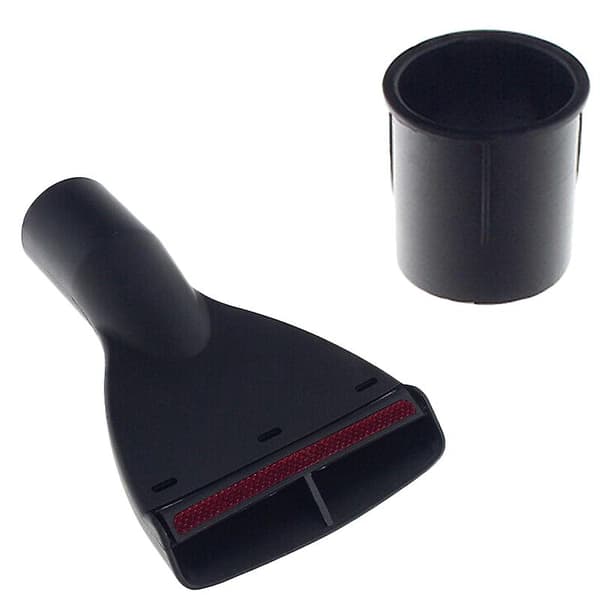 Universal Sugerørspiss Dysesuger 32/35Mm Teppe Gulv Dysesuger Adapter Svingbart Hode Black