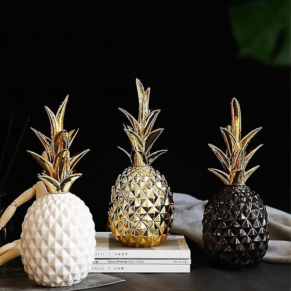Pohjoismainen Kultainen Ananas Luksus Koriste Koti Toimisto Työpöytä Luova Koriste BY Gold