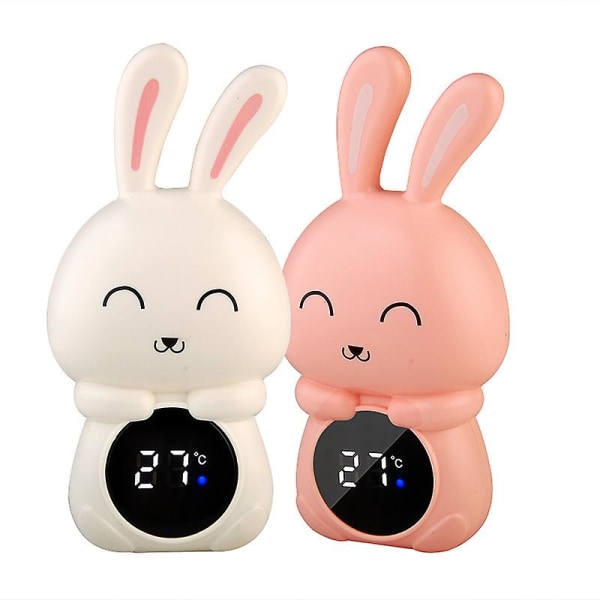 Baby , badvattentemperaturmätare, LED-badtermometer, flytande leksak för baby , baby och termometerBY White Rabbit