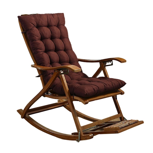 Lounger Pute Myk Erstatning Høy Sete Pute Med Fikseringsstropp Stor Gyngestol Benk Pute ForBY Coffee
