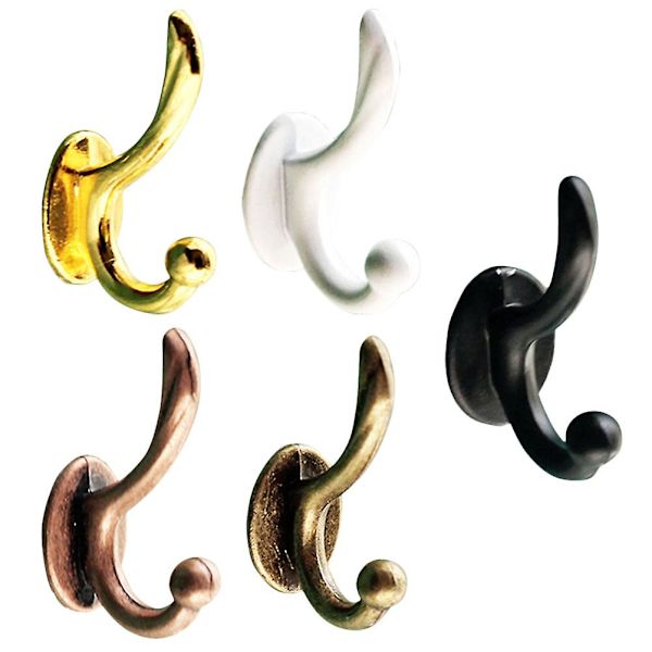 5 st Mini Huskrokar Simulerade Mini Krokar Mini Hus Väggkrokar Små Klädkrokar 1.5X0.9X0.3CM