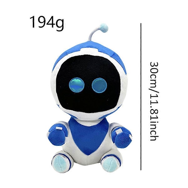 12\" Astro Bot Plysch Astro's Playroom Astro Bot Dockspelstation 5 PS5 Mjuk Fylld Leksak Barnpresenter