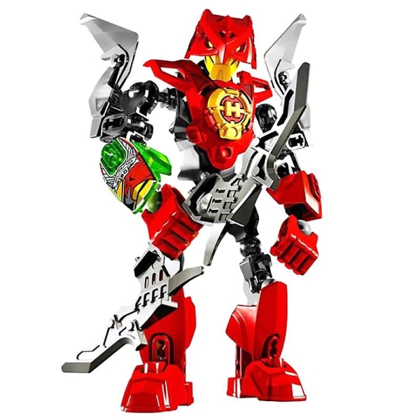 Stjernekriger soldat bionicle hero factory robot figur byggekloss modell leketøy  [DmS] C