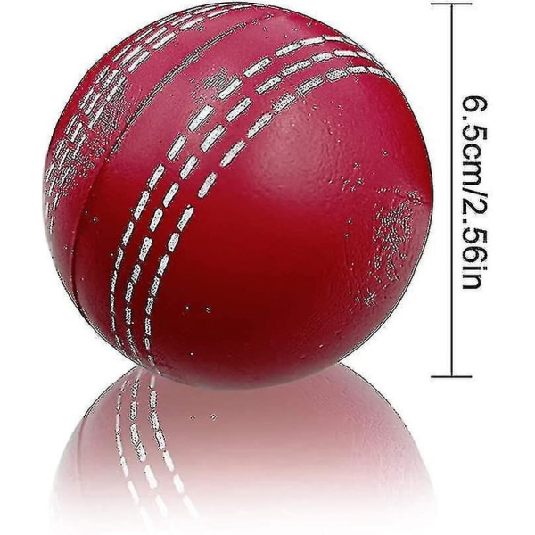 Cricket Ball Cricket Treningsmyke Ballskumballer Med Tradisjonelle Sømmer Cricket Trening & Øvelse Innendørs Og Utendørs Bruk [DmS]