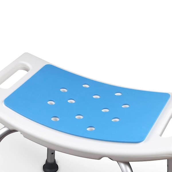 Bathroom Bath Chair Shower Stool Cushion Paste Anti-slip Warm Eva Blue Bath Tub Shower