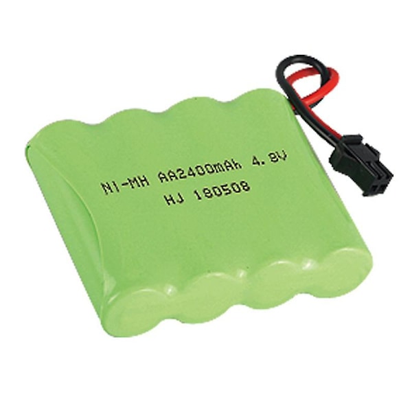 4,8V 2400mAh Ni- Batteripaket RC Leksak Elektrisk Belysning Aa 4,8 V 2400 Batteri För RC Leksaker