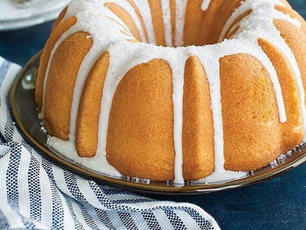 1 st Nonstick Bundtform Kakformar Kolstål Ribbad Rörform Kakformar Röd