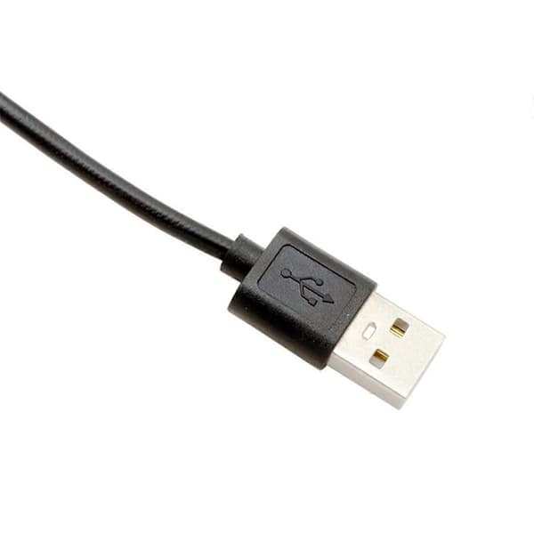 USB 5V til dobbelt 4PIN Molex-ventilatoradapterkabel med kontakt Y-splitter til computerkabinet stationær pc C [DB]