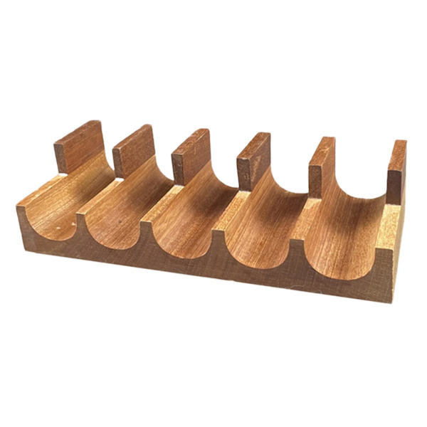 Treholder for Sushi, Serveringsfat for Sushi, Serveringsfat Stativ, Taco Stativbrett for Samlinger RestaurantBY Wood 5 Grid