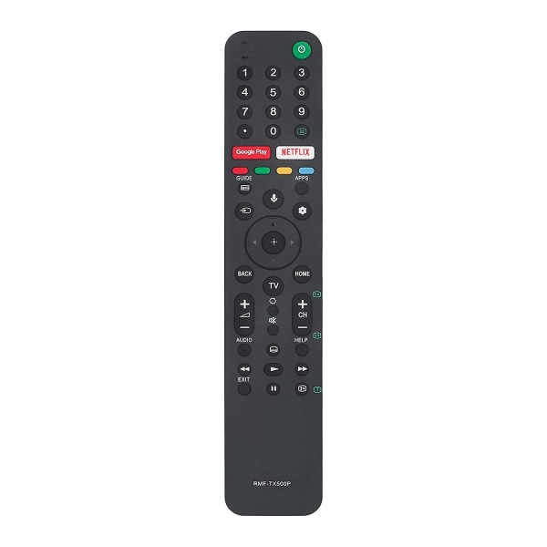 Tv-fjernbetjening med stemmebrug til Rmf-tx500p Rmf-tx520u -43x8000h -49x8000h [DB] black