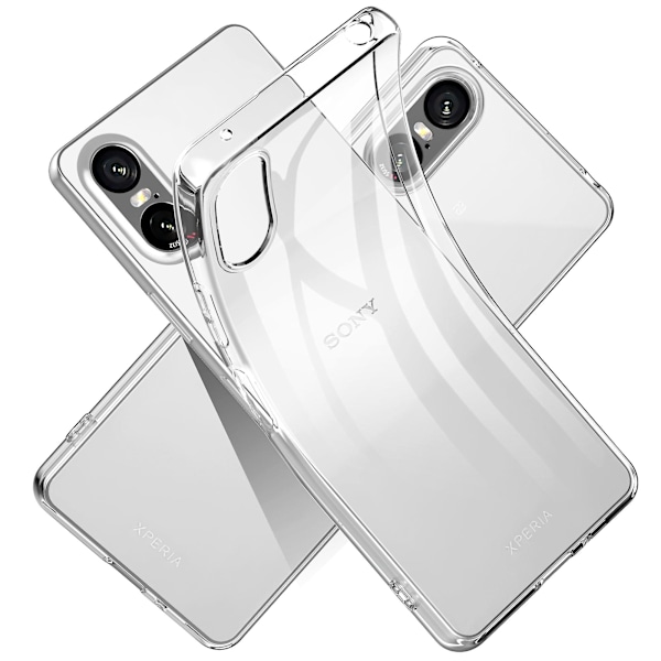 Mobilfodral för Sony Xperia 10 VI, Anti-Fingeravtryck, Hög Transparens TPU