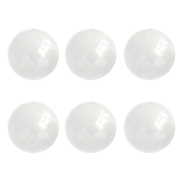 Glorbs - Glorbs Bolde, Glorbs Klæbrige Bolde til Loft & Vægge, Gløder i Mørket Klæbrige Stressbolde White 6pcs