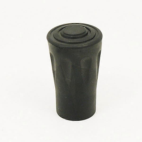 4-pak - Gummifødder til vandrestave 11 mm / Vandrestave Sort