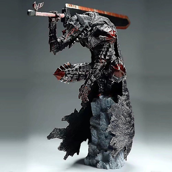Berserk Guts L Anime-hahmo Guts Berserker Armor Action Figure Berserk Black Swordsman -figuurikokoelmamalli Nukke Lelut 25cm[HK] 25cm With box