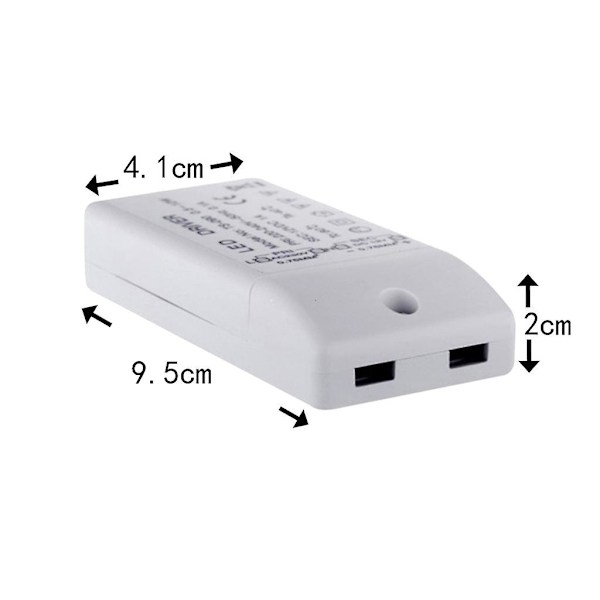 LED-drivrutin 12W 18W LED-drivrutin LED-drivrutin konstant strömförsörjning White