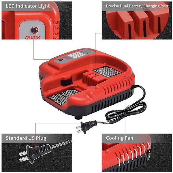 Plug Bdfc240 Akun Latauslaite Yhteensopiva 9.6v-24v Nopea Akun Latauslaite Black&decker Hpb18 Hpb18-ope Nicd Nimh AkulleBY UK Plug