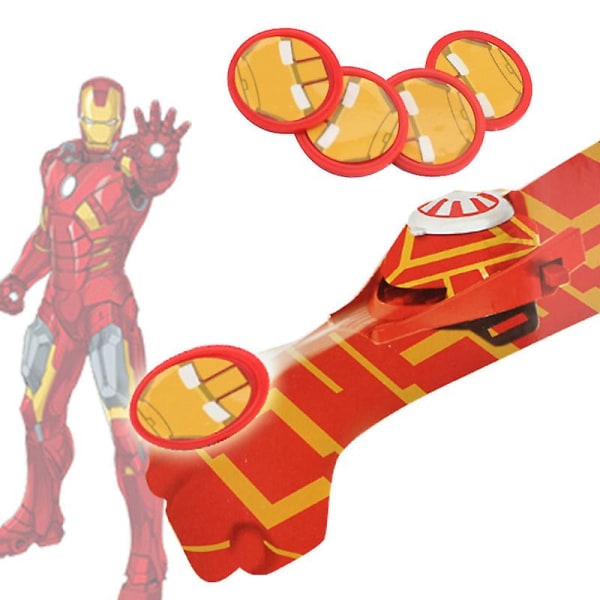 Marvel Dc Superhelte Handske Web Shooter Dart Blaster Launcher Legetøj Børn Gave  [DmS] Iron Man