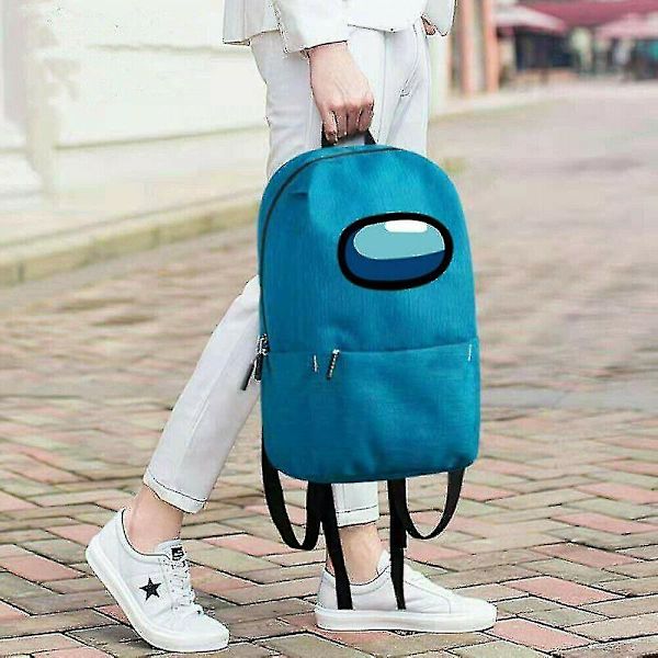 Blant oss spill ryggsekk gutter jenter skoleveske reiser ryggsekk **uk Fast [DM] Aqua