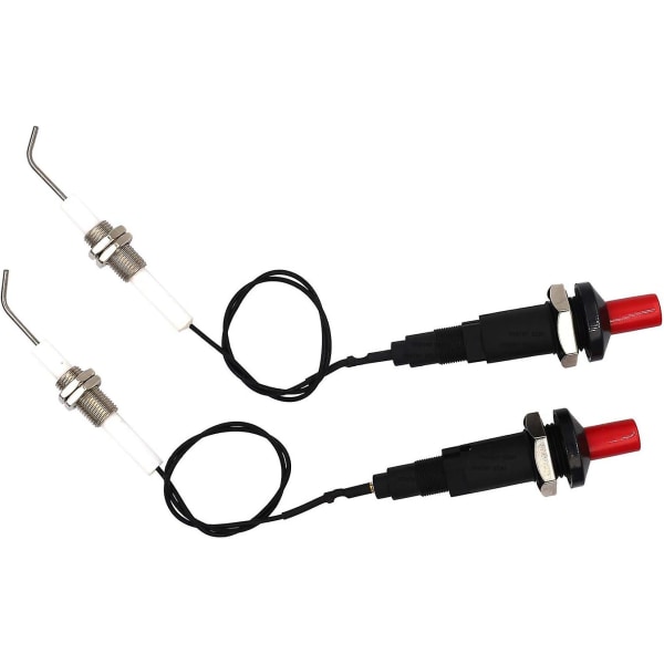 Piezo-tenner for gassgrill - Universal gjengede keramisk elektrode 30 cm