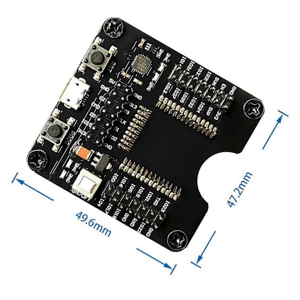 ESP32 Testplade Lille Batch Burn Fixture Trådløs WiFi Transceiver Modul til ESP WROOM 32 Modul