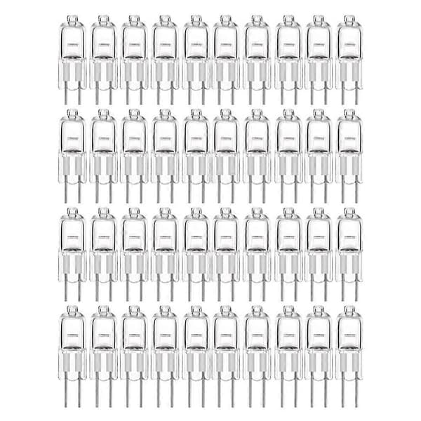 10-pakning G4 halogenpærer 20W 12V – Varmhvitt lys for optimal belysning [DB]