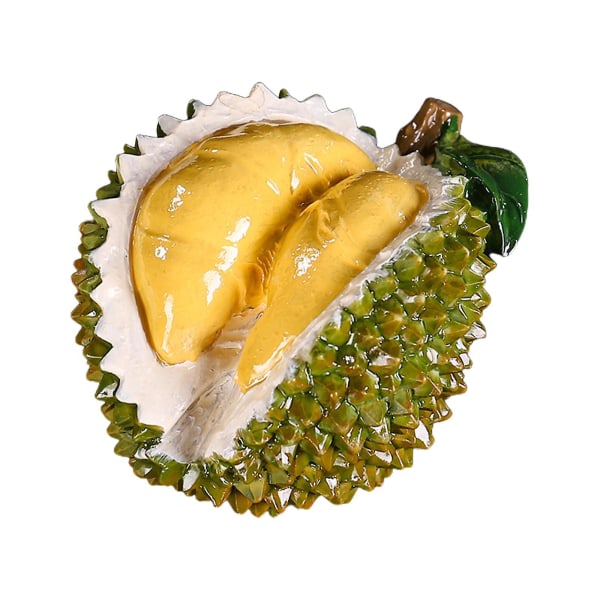 Färgväxlande Litchi Tepet Gongfu Te Simulation Frukt Resin Figur Durian tea