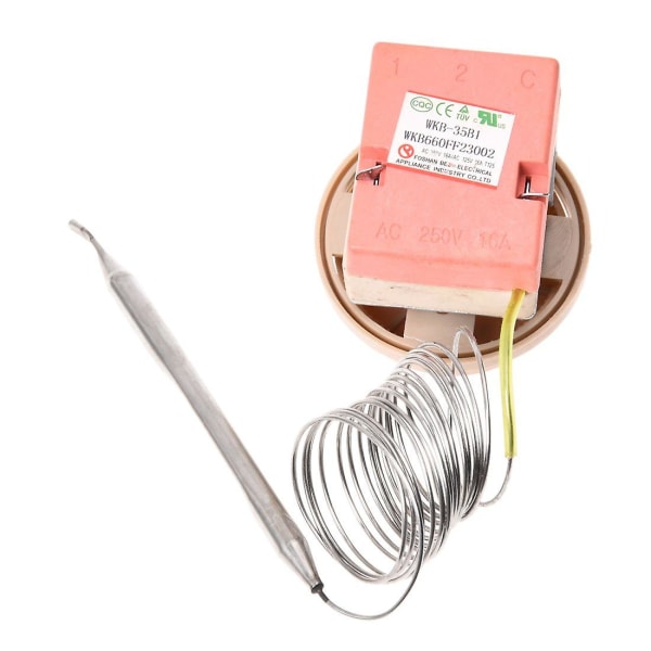 Pakastin- ja jääkaappitermostaatti AC 250V 16A -30 - 30 celsiusastetta BY As shown